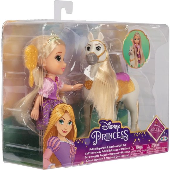 Disney Princess Rapunzel Doll & Maximus Petite Gift Set - Picture 9 of 9